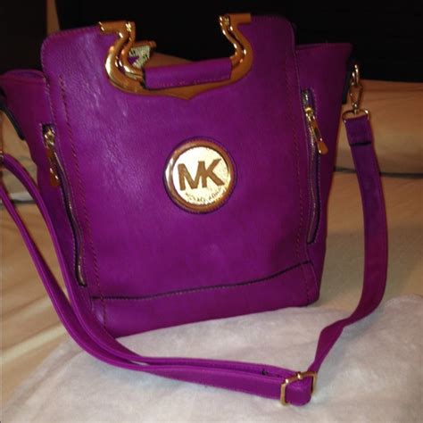 michael kors handbag purple|michael kors purple purse clearance.